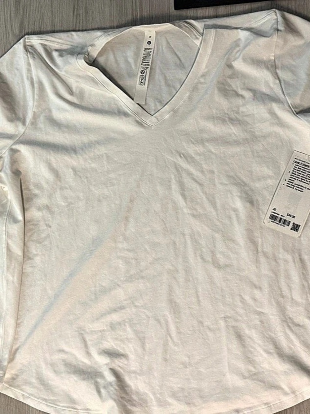 lululemon Love V-Neck T-Shirt White XL NWT